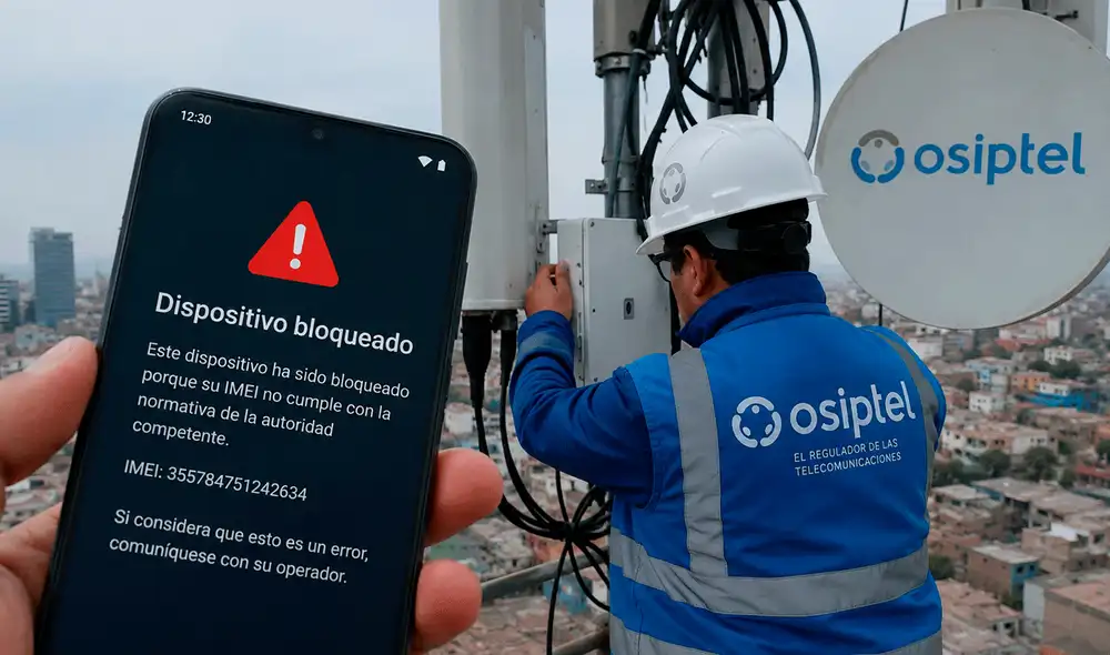Osiptel supera el millón de bloqueos de celulares con IMEI alterado en 2026.