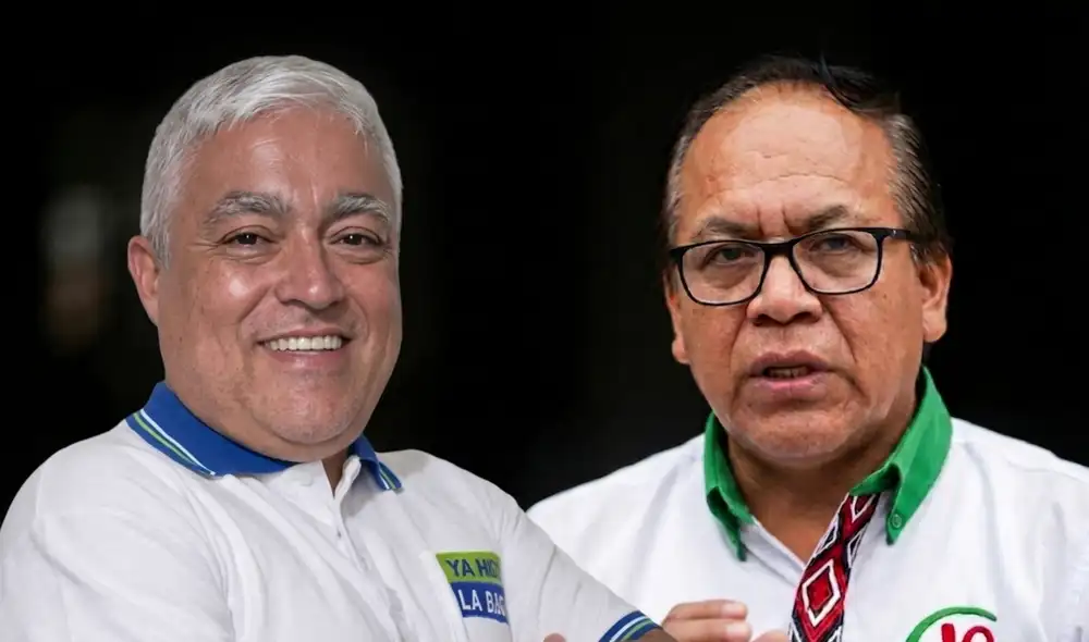 Marco Zevallos, secretario de Primero La Gente ratificó el apoyo del partido a Roberto Sánchez.
