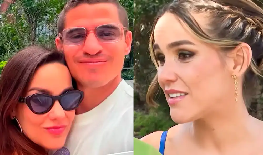 Aldo Corzo y Alessa Witchel terminaron tras más de 1 año de relación. Foto: Composición LR/Captura/YouTube