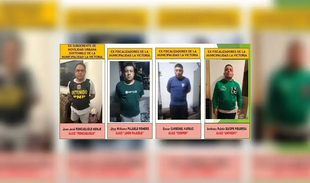 Funcionario del Ministerio de Justicia entre los detenidos de Los Pulpos de La Victoria.