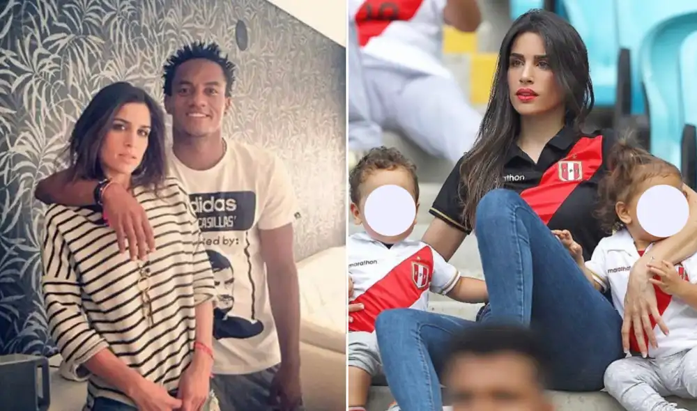 André Carrillo y modelo española Suhaila Jad tienen tres hijos. Foto: Composición LR/Instagram.