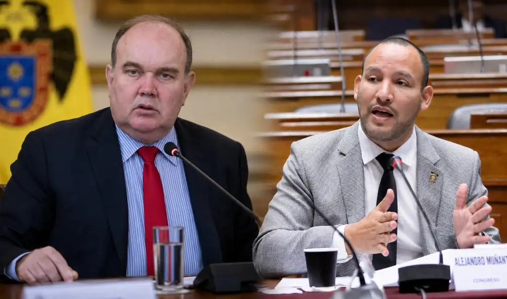 Alejandro Muñante juramentará como senador en caso de que sea elegido. Foto: Composición/LR