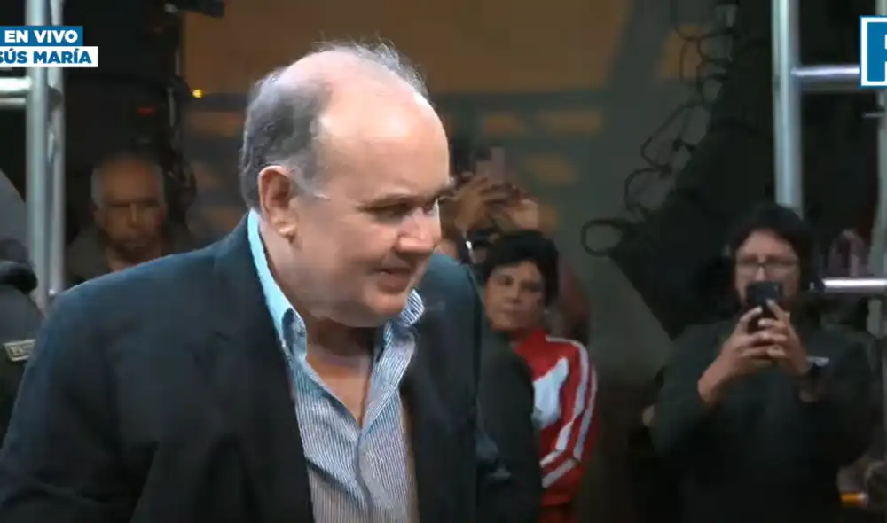 La marcha del líder de Renovación Popular se realizó en el Campo de Marte en Jesús María. Foto: Captura