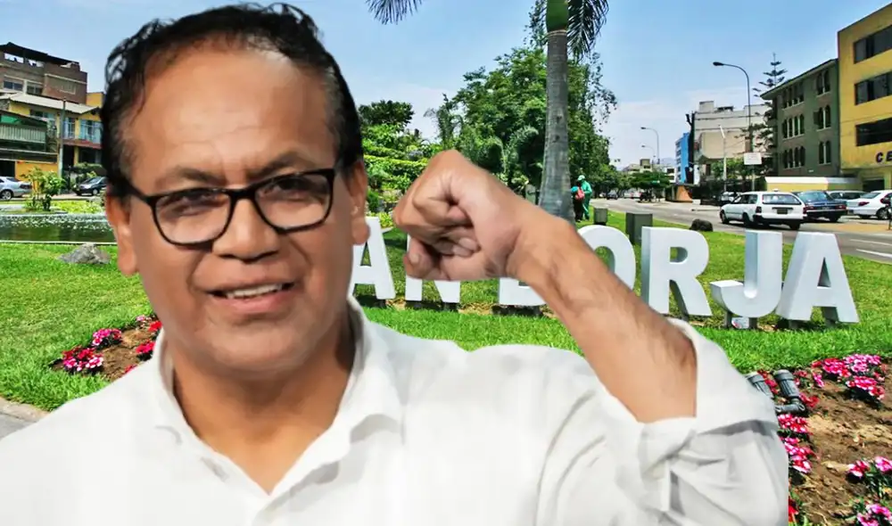 Roberto Sánchez figuraba como candidato a regidor de San Borja | Composición: LR.