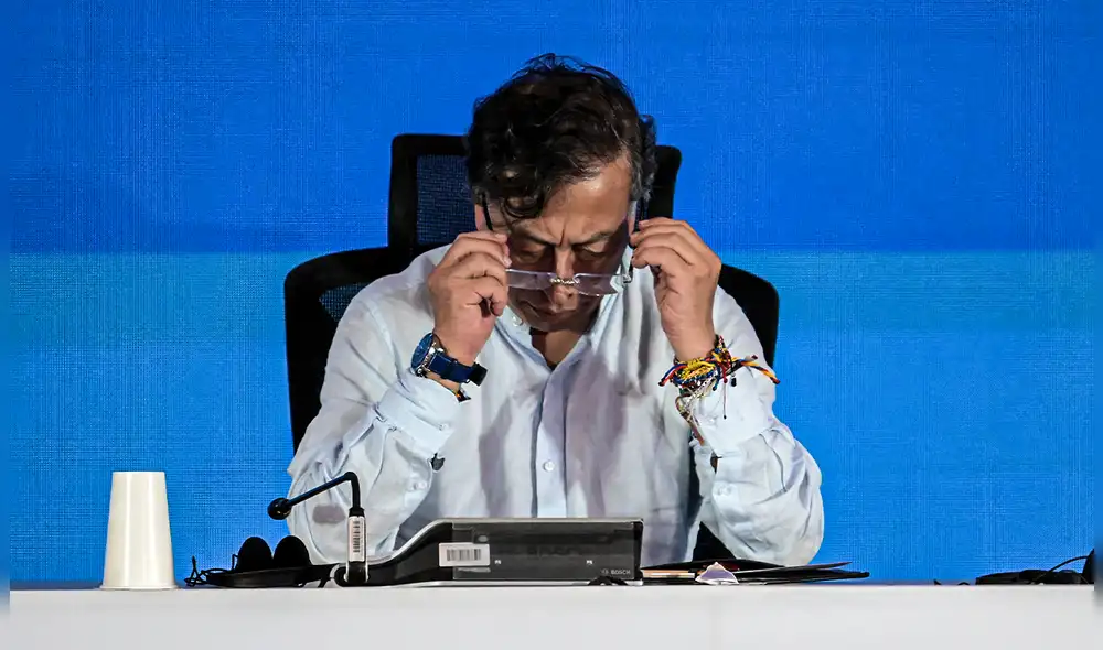 El presidente colombiano convocó a “organizaciones campesinas, indígenas y afrodescendientes”. Foto: AFP.