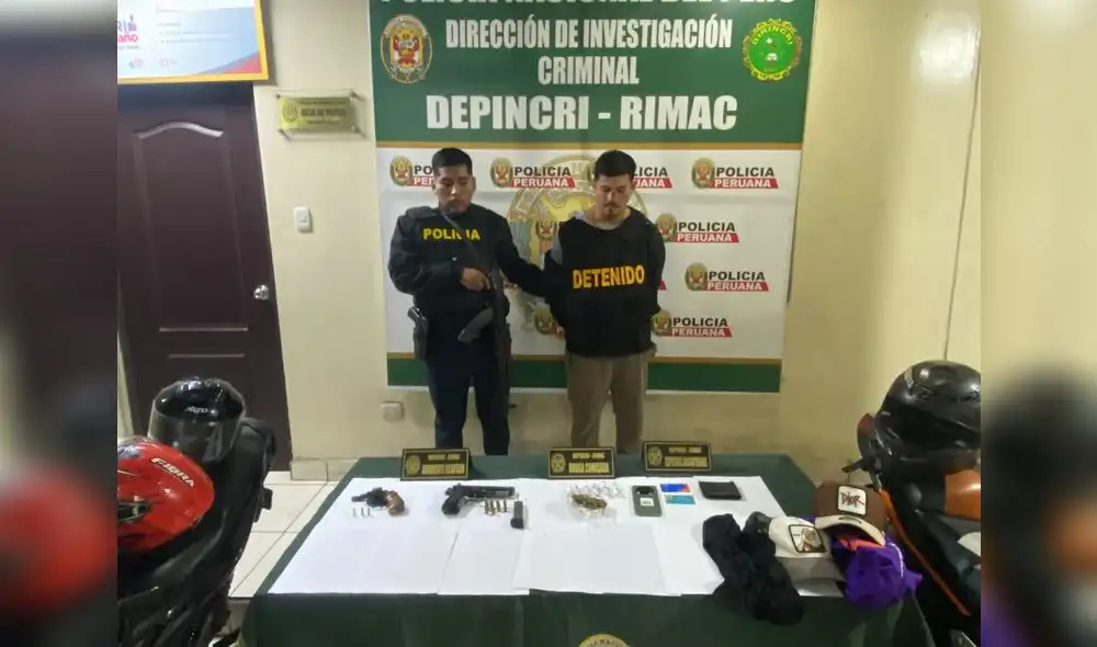 Detenido por herir a balazos a dos policías en el Rímac.