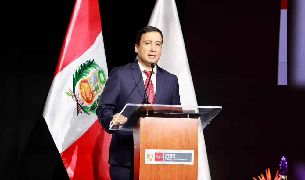 Ministro de Justicia, Luis Jiménez.