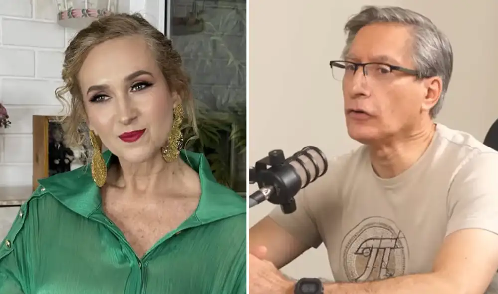 Federico Salazar y Katia Condos declararon que siempre se llevarán bien por el bienestar de sus hijos. Foto: Composición LR/Instagram.