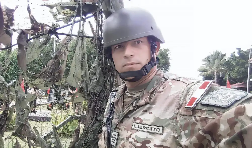 El comandante EP Rómulo Silva Olivos es el número tres del Comando Unificado Pataz (CUPAZ) y fue quien abogó por  su chofer, Jeiser Otiniano Vásquez. Foto: La Republica