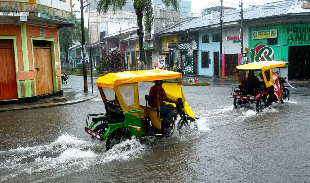 El Senamhi del Perú alerta sobre lluvias de moderada a fuerte intensidad que impactarán en la selva del país.
