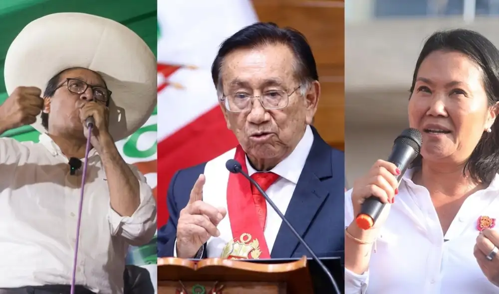 Roberto Sánchez llama "presidente pelele" a Balcázar: "La que gobierna es la señora Fujimori"