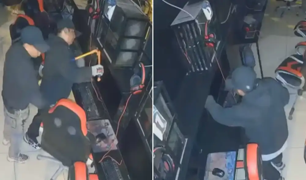Ladrones estuvieron dentro del local de videojuegos por casi 20 minutos. Ladrones estuvieron dentro del local de videojuegos por casi 20 minutos.