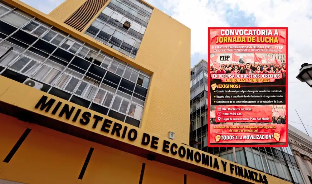 Gremios estatales convocan marcha en Lima para exigir mejoras salariales. Gremios estatales convocan marcha en Lima para exigir mejoras salariales.