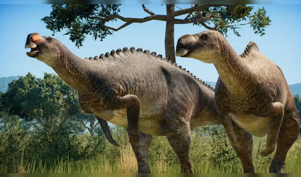 Los dinosaurios, como los animales modernos, probablemente usaban diversos métodos para producir sonidos. Foto: Captura