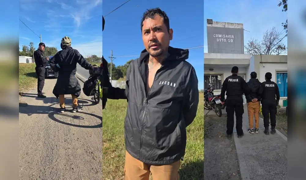 Así fue la captura de Luis André Flores Julca en Argentina. En los próximos días será extraditado a Perú.