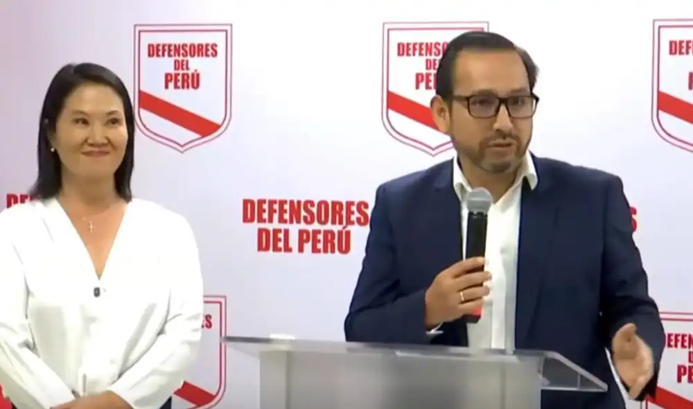Luis Dyer será jefe del equipo de personeros de Fuerza Popular | Foto: caputa de pantalla.