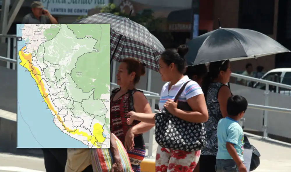Calor en la costa peruana