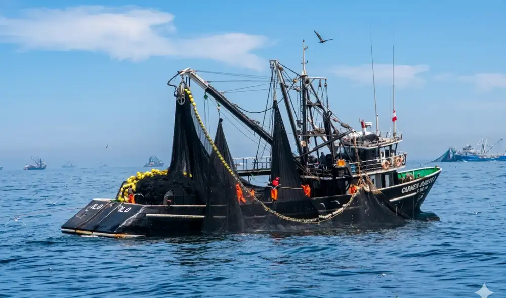 Sin debate. Hay sectores económicos que presionan para que no se apruebe la ley que prohíbe la pesca industrial en reservas naturales. Foto: Andina Sin debate. Hay sectores económicos que presionan para que no se apruebe la ley que prohíbe la pesca industrial en reservas naturales. Foto: Andina