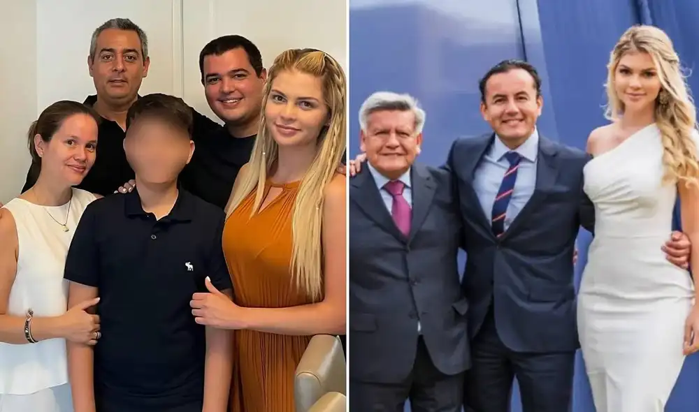 Brunella Horna se casó con Richard Acuña, hijo de César Acuña, en 2023.