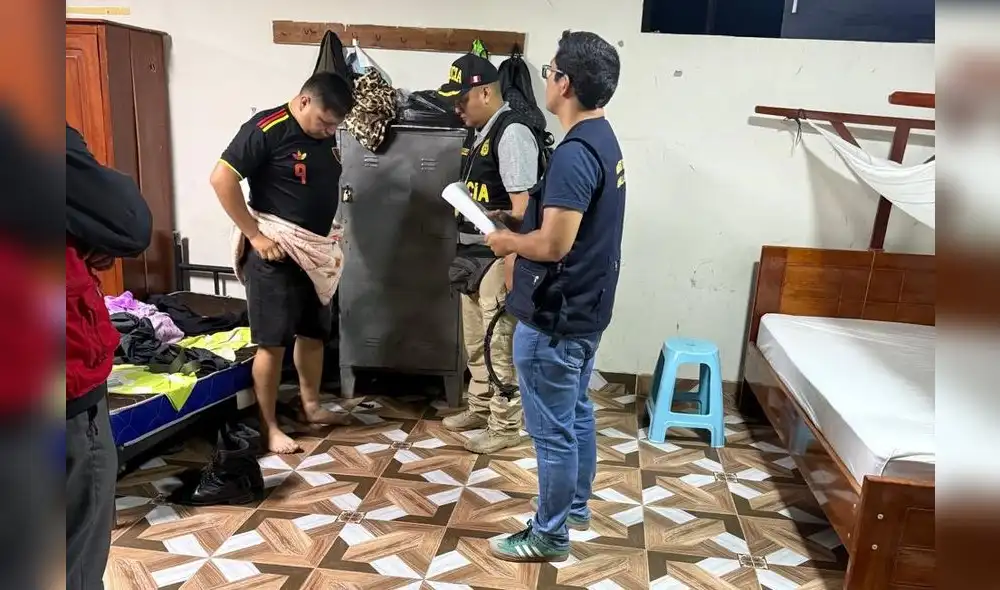 Policía y Ministerio Público participan en las detenciones.