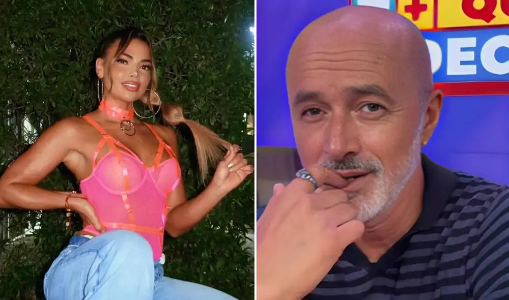 Carlos Alcántara acudió al programa 'Sin + Q Decir', donde Flor Ortola figura como conductora.