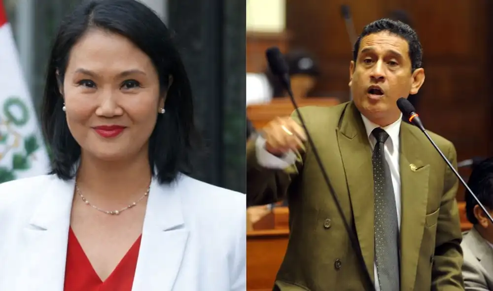 Guevara criticó a Keiko Fujimori | Composición: LR. Guevara criticó a Keiko Fujimori | Composición: LR.