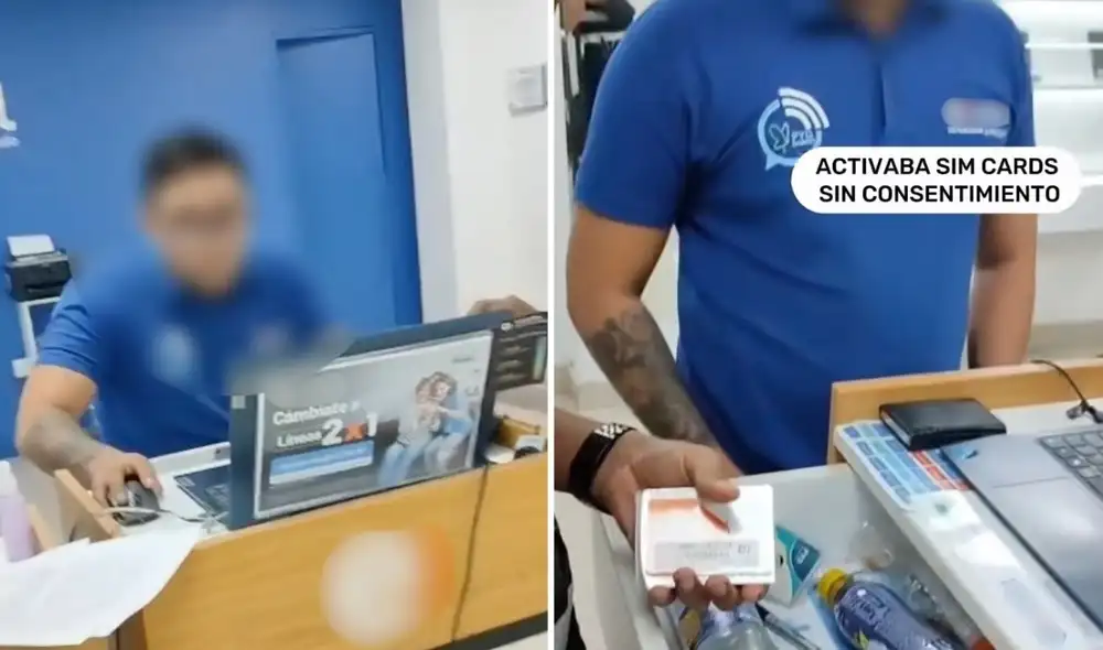 La PNP detuvo a un trabajador de una conocida empresa en Carabayllo por activar tarjetas SIM de manera irregular utilizando datos personales de ciudadanos sin autorización. La PNP detuvo a un trabajador de una conocida empresa en Carabayllo por activar tarjetas SIM de manera irregular utilizando datos personales de ciudadanos sin autorización.