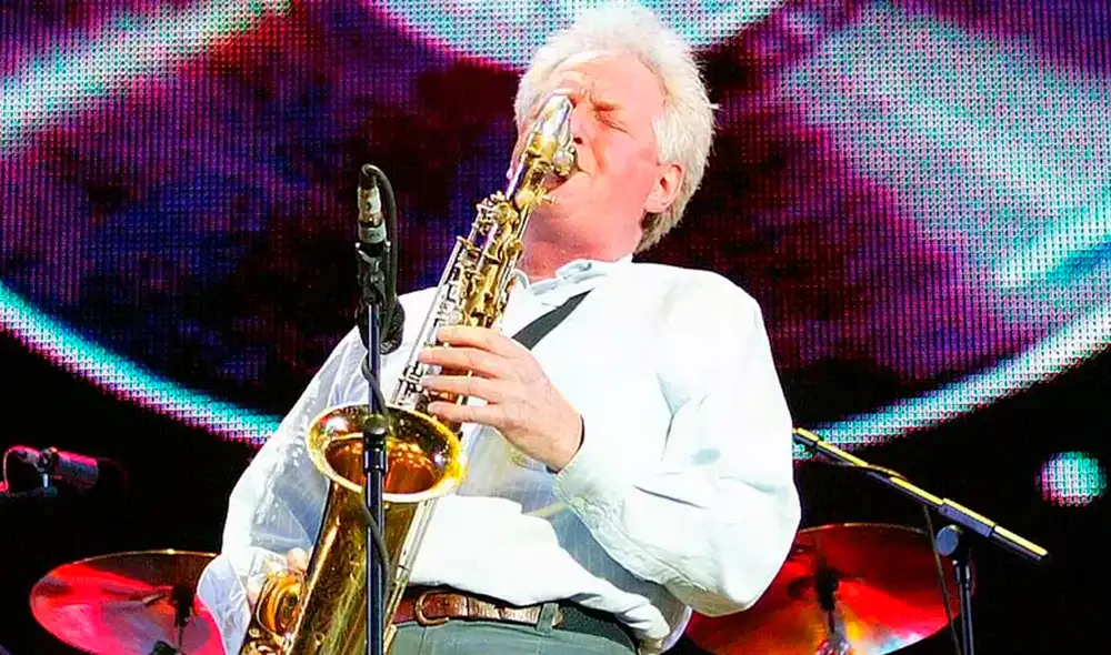 Dick Parry era el famoso saxofonista de Pink Floyd. Foto: Deadline.