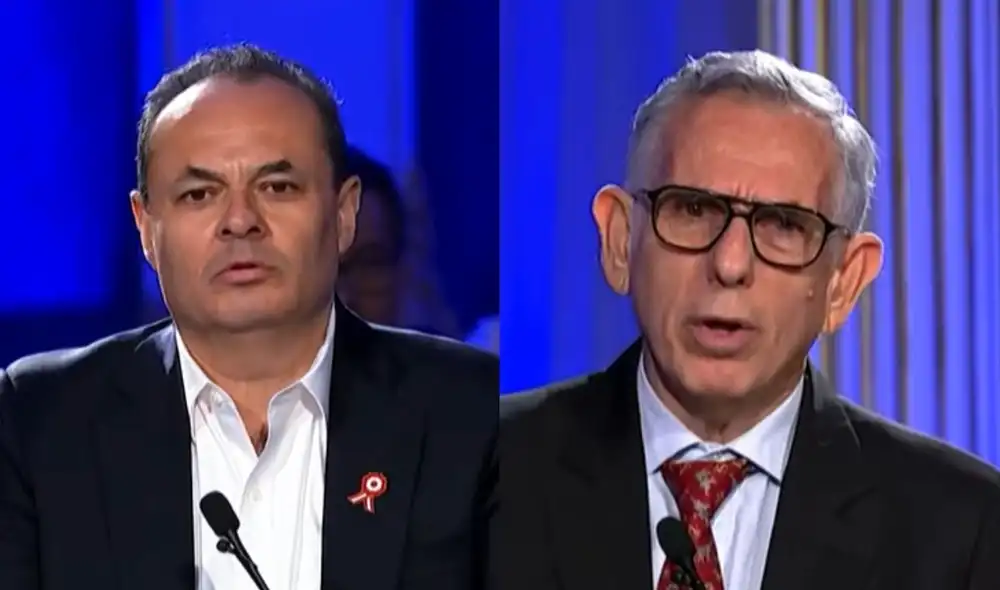 Francke debatió con Carranza en debate técnico | Composición: LR.