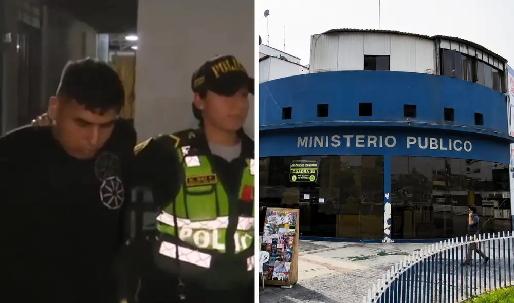 Trabajador fiscal detenido por la PNP Trabajador fiscal detenido por la PNP