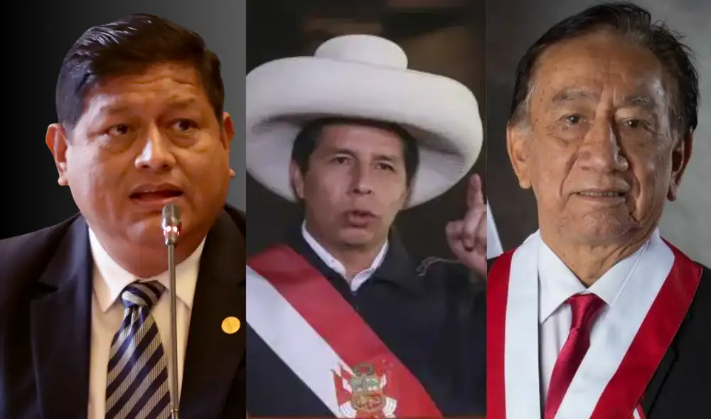 Walter Ayala, exministro de Defensa, pide a José María Balcázar cumplir con su palabra sobre el indulto a Pedro Castillo. Walter Ayala, exministro de Defensa, pide a José María Balcázar cumplir con su palabra sobre el indulto a Pedro Castillo.