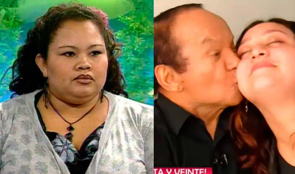 Susan Villanueva tildó de "vaga" a la nueva pareja de su padre, Heidy Amado. Foto: Composición LR/Captura/YouTube