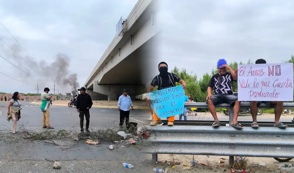 Productores agrarios en Perú acatan paro nacional por crisis económica en el sector Productores agrarios en Perú acatan paro nacional por crisis económica en el sector