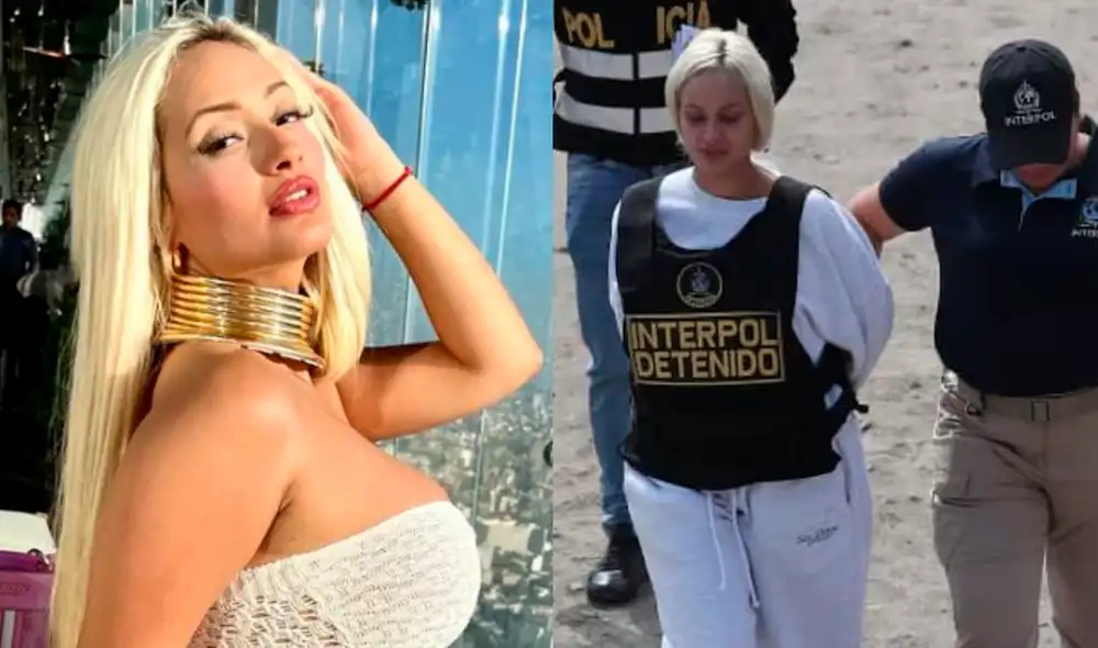 Nadeska Widausky estuvo vinculada al caso Gerald Oropeza. Foto: Composición LR/Captura/Instagram/YouTube