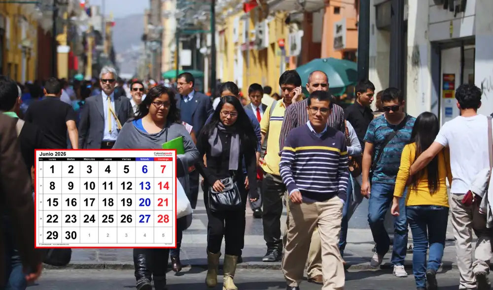 Estos son los feriados próximos que se celebrará en Perú, en el mes de junio.
