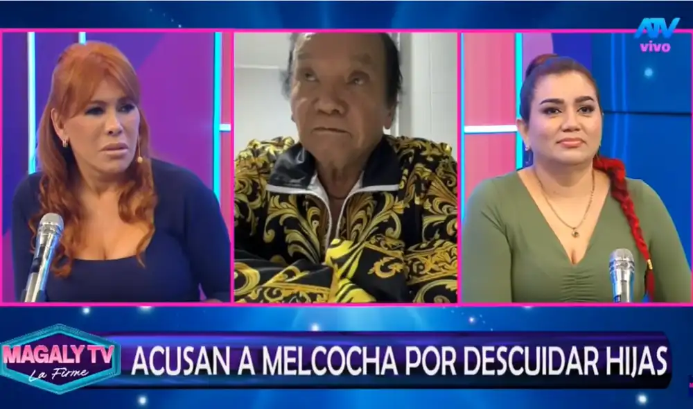 Magaly Medina tuvo a Monserrat y a Melcochita como invitados. Foto: ATV. Magaly Medina tuvo a Monserrat y a Melcochita como invitados. Foto: ATV.