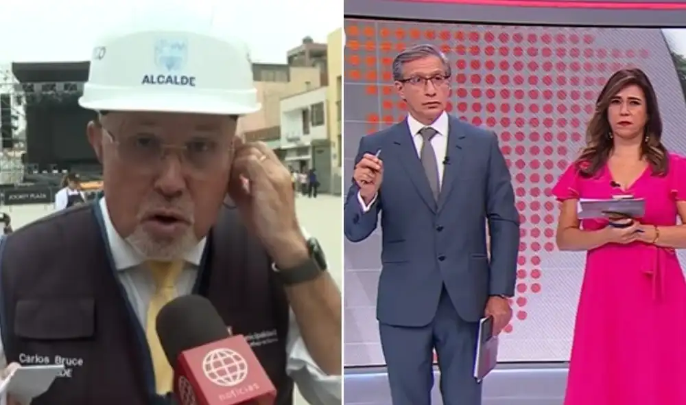 Tenso intercambio entre alcalde Carlos Bruce y periodista Federico Salazar por polémico video Tenso intercambio entre alcalde Carlos Bruce y periodista Federico Salazar por polémico video