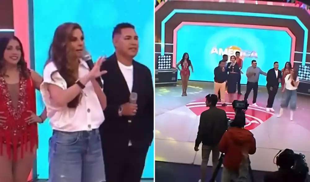 Así se vivió el Simulacro Nacional Multipeligro 2026 en 'América hoy'. Foto: composición LR/América TV