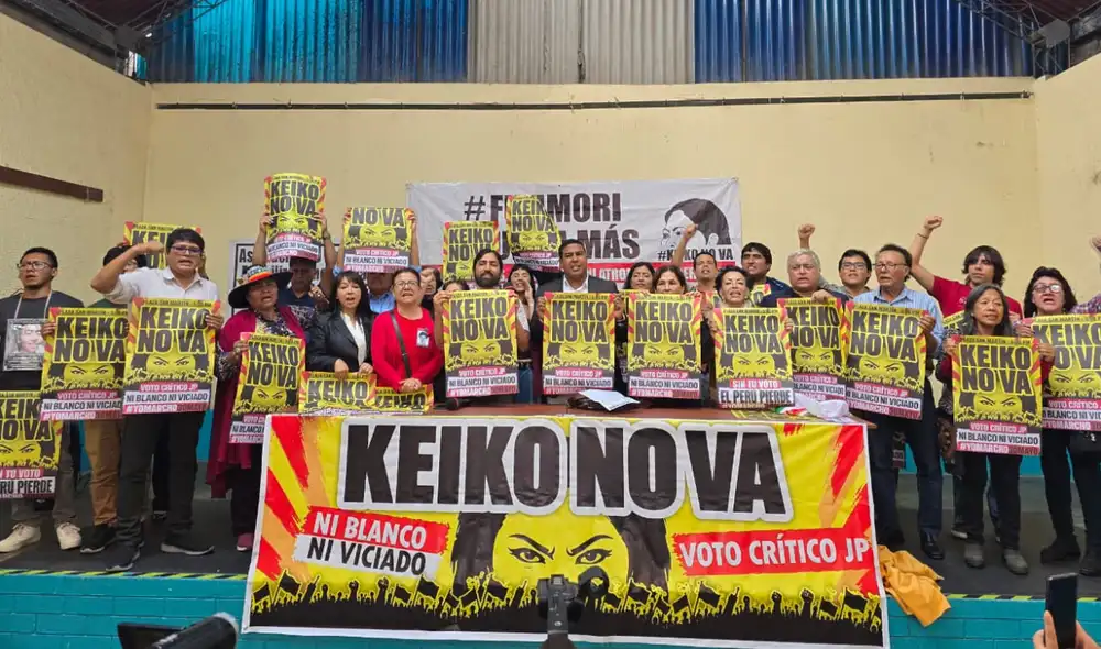 Colectivos convocan movilización contra Keiko Fujimori.