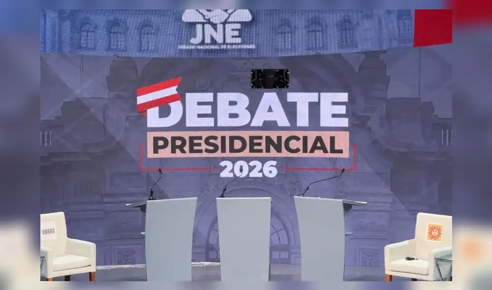 Debate presidencial se realizará este 31 de mayo de 2026 Debate presidencial se realizará este 31 de mayo de 2026