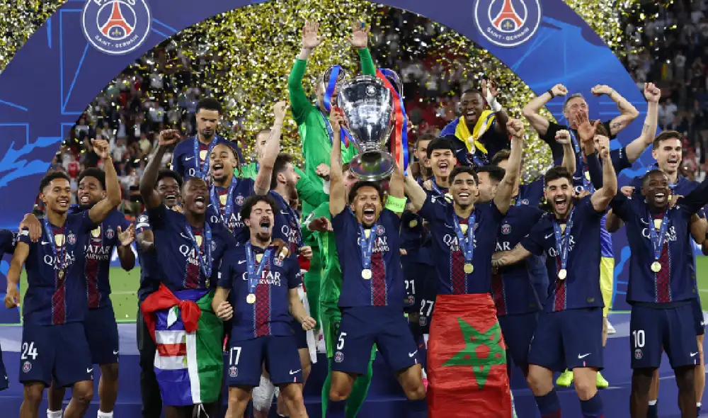 PSG logró su segunda Champions League y de manera consecutiva. PSG logró su segunda Champions League y de manera consecutiva.