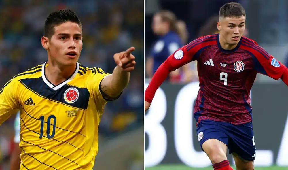 Colombia y Costa Rica se enfrentan en amistoso previo al Mundial 2026. Foto: FCF/FCRF/composición LR