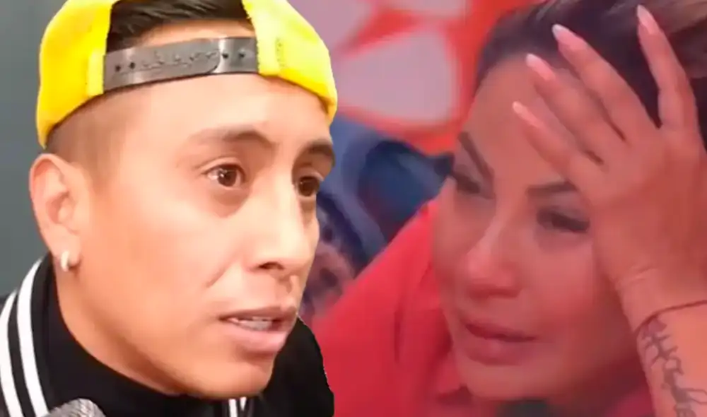 Pamela López vuelve a referirse entre lágrimas de Christian Cueva. Foto: Composición LR/Captura/YouTube
