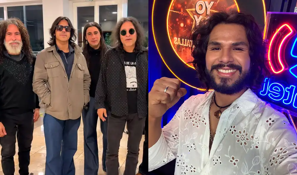 José Rosillo, otro finalista de 'Yo soy', recibió un emotivo saludo del artista Marcello Motta.
