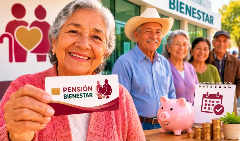 La Pensión Bienestar 2026 en México establece nuevas fechas clave en junio para la entrega de tarjetas y el registro de beneficiarios. La Pensión Bienestar 2026 en México establece nuevas fechas clave en junio para la entrega de tarjetas y el registro de beneficiarios.