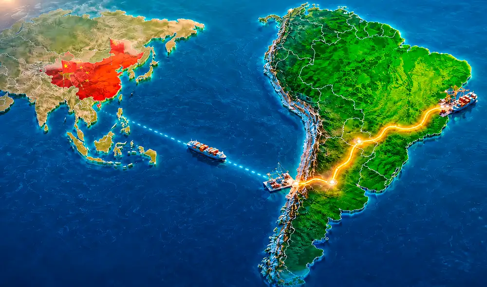 El Corredor Bioceánico de Capricornio se perfila como un proyecto esencial para mejorar la logística en América Latina, conectando zonas productivas con puertos marítimos internacionales. El Corredor Bioceánico de Capricornio se perfila como un proyecto esencial para mejorar la logística en América Latina, conectando zonas productivas con puertos marítimos internacionales.