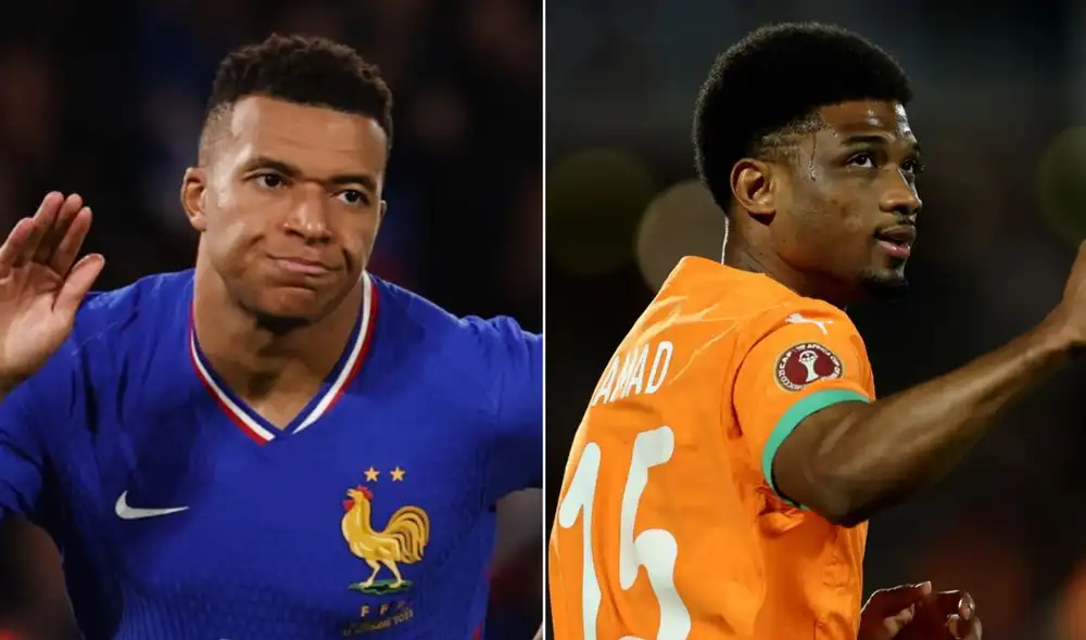 Francia y Costa de Marfil se enfrentan previo al Mundial 2026. Foto: UEFA/CAF/composición LR