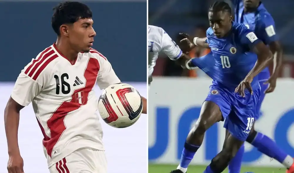 Perú y Haití se verán las caras en el Nu Stadium. Foto: FPF/CONCACAF/composición LR