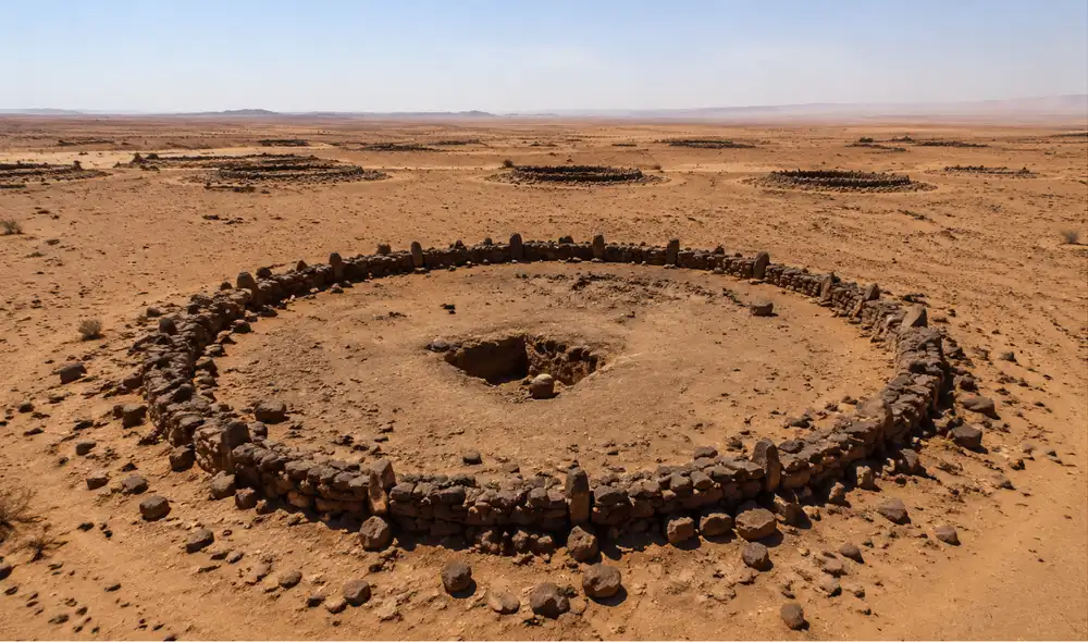 Un equipo de arqueólogos identifica 260 monumentos funerarios desconocidos en el desierto del Atbai, en el noreste del Sáhara.