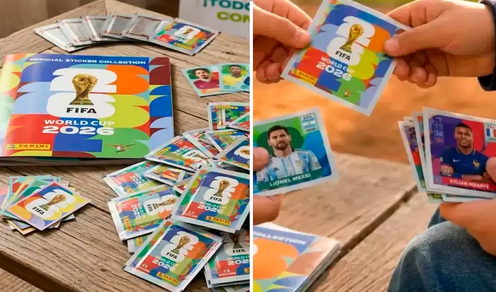 El intercambio de figuritas se llevará a cabo este sábado 6 de junio desde las 3:30 p. m.